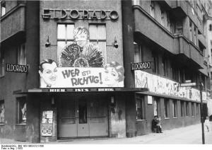Berlin: Das Vergnügungsetablissement "Eldorado" an der Ecke Motz- und Kalckreuthstraße. (Aufn.: 1932) 12933-32